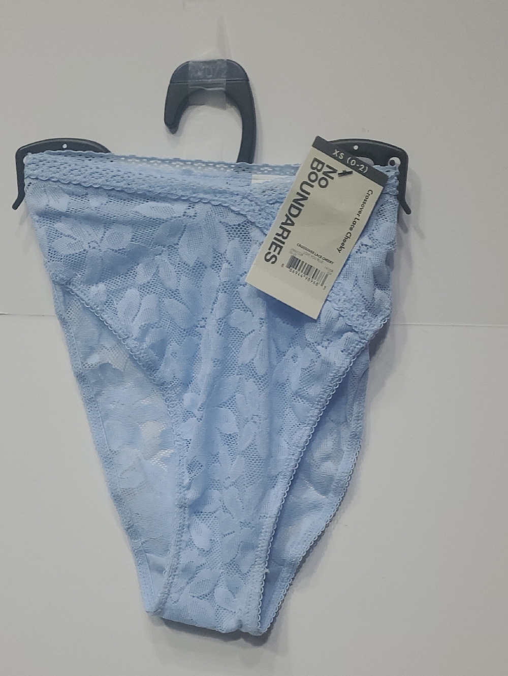 No Boundaries Girls' Light Blue Lace Bikini Bottoms